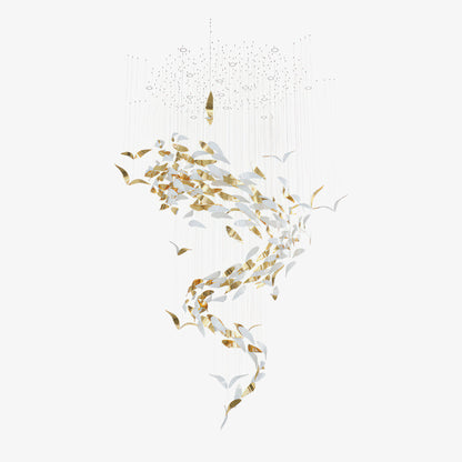 Elegant Bennett Chandelier - Modern Design with Adjustable Height & LE