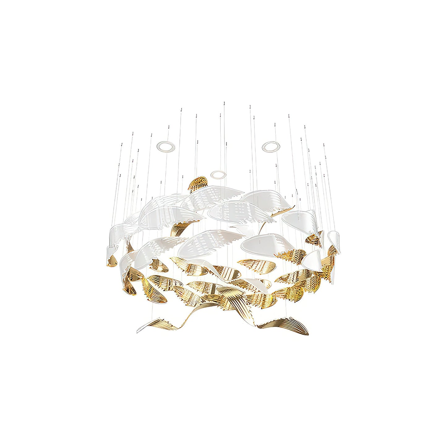 Elegant Bennett Chandelier - Modern Design with Adjustable Height & LE