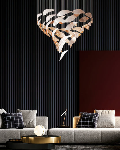 Elegant Bennett Chandelier - Modern Design with Adjustable Height & LE