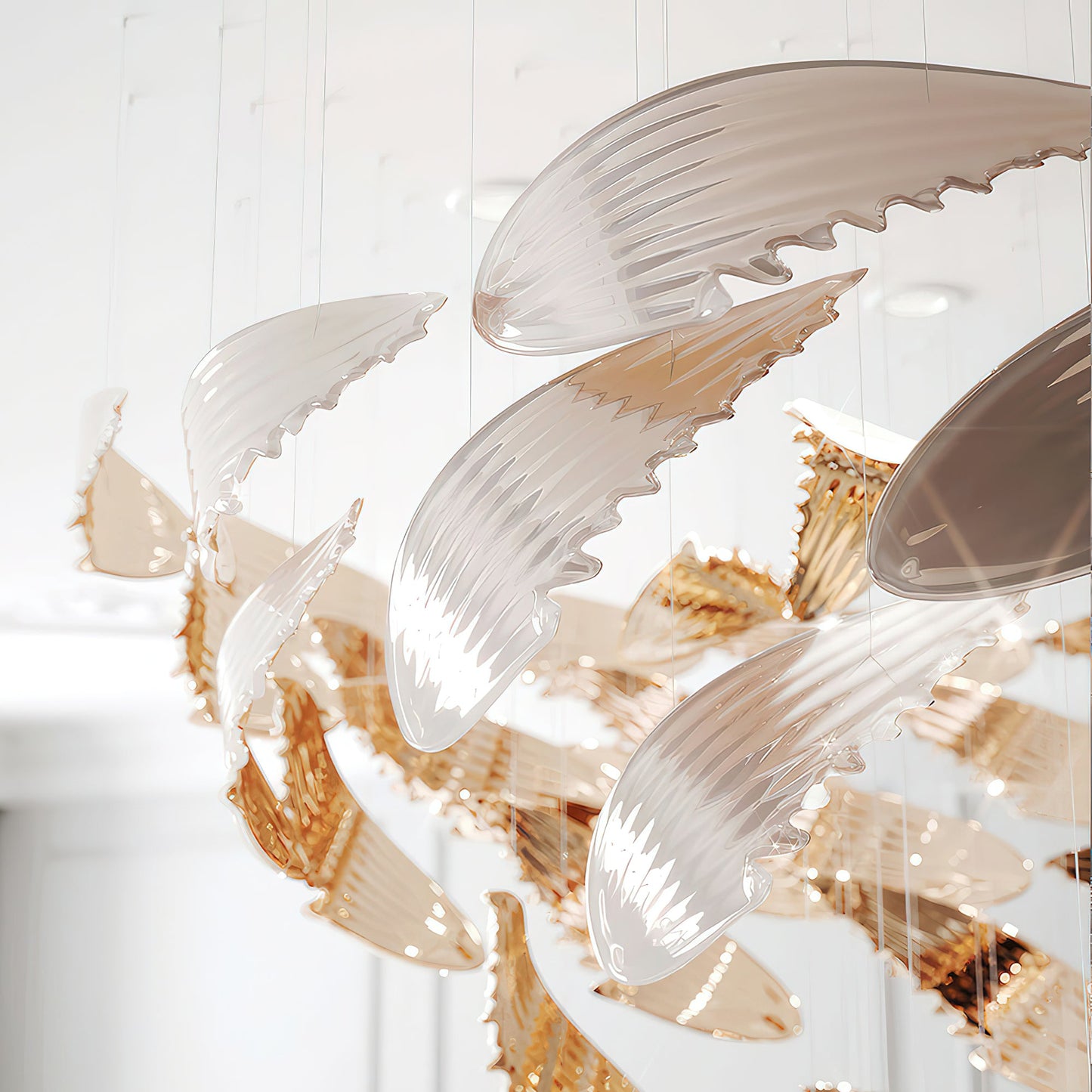 Elegant Bennett Chandelier - Modern Design with Adjustable Height & LE