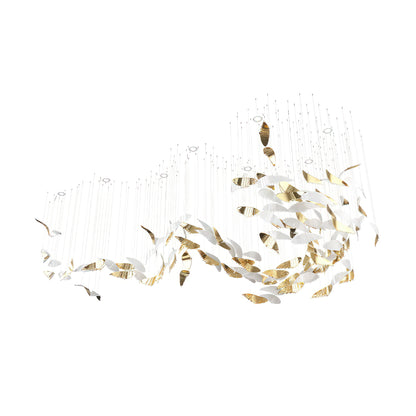 Elegant Bennett Chandelier - Modern Design with Adjustable Height & LE