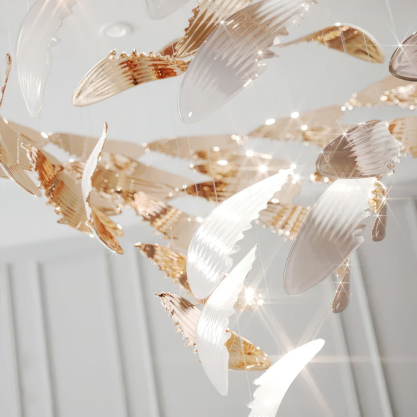 Elegant Bennett Chandelier - Modern Design with Adjustable Height & LE