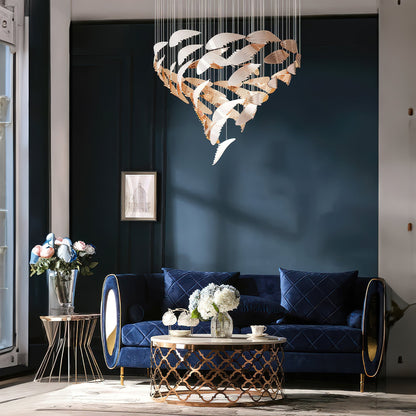Elegant Bennett Chandelier - Modern Design with Adjustable Height & LE