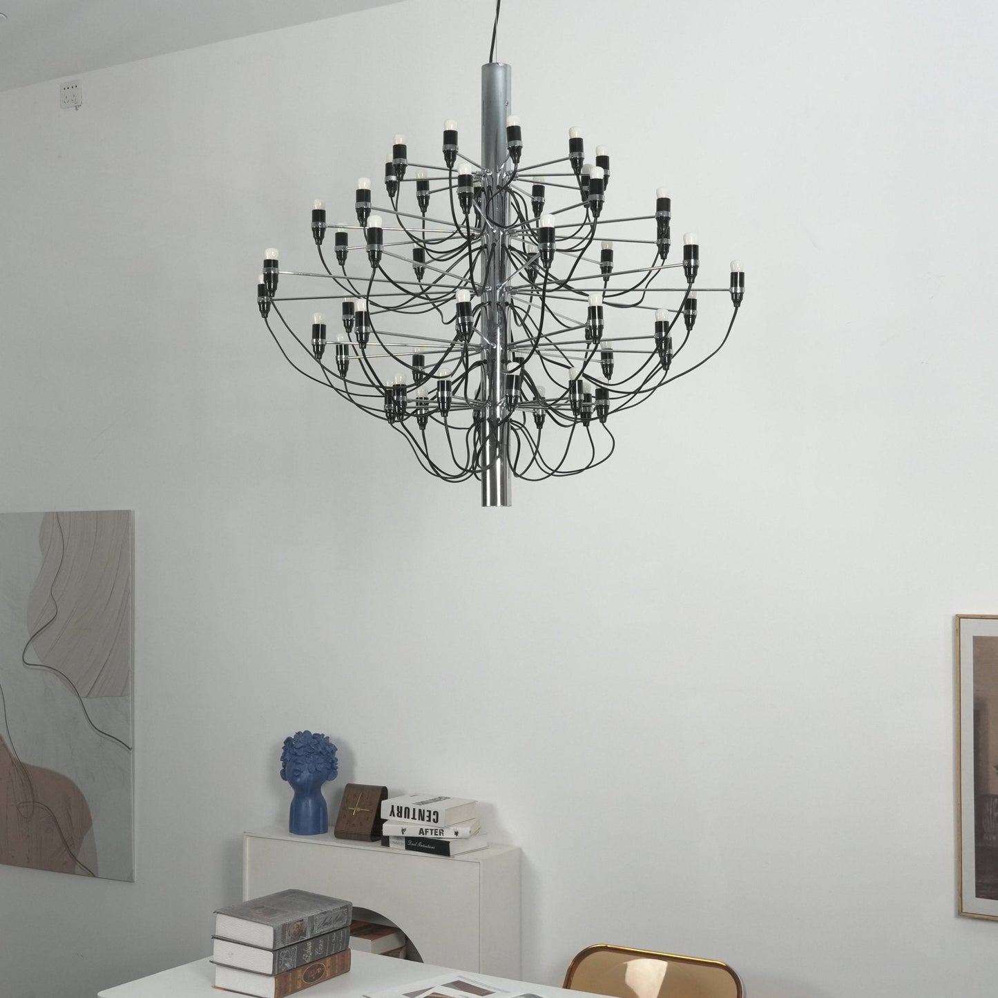 Elegant Tiered Branch Chandelier - Adjustable Height, LED Compatible
