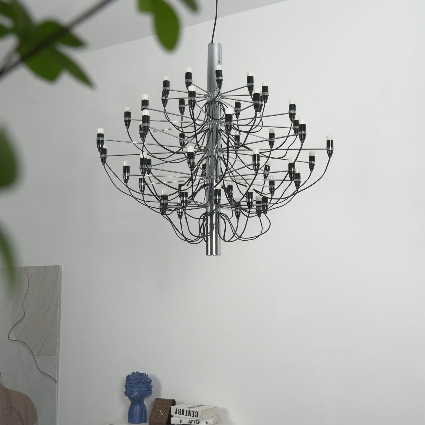 Elegant Tiered Branch Chandelier - Adjustable Height, LED Compatible
