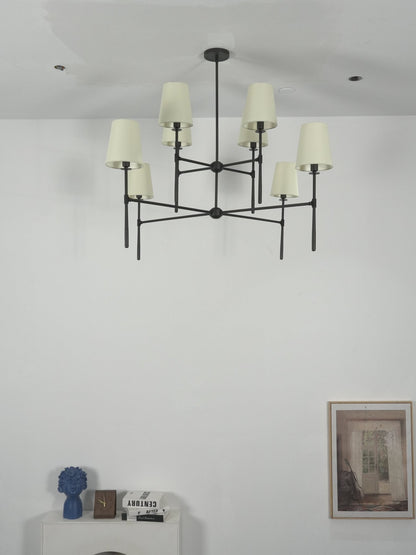 Modern Axial Chandelier - Adjustable Brightness & Elegant Design