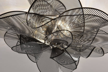Nebula Bloom Chandelier - Elegant Design with Adjustable Brightness