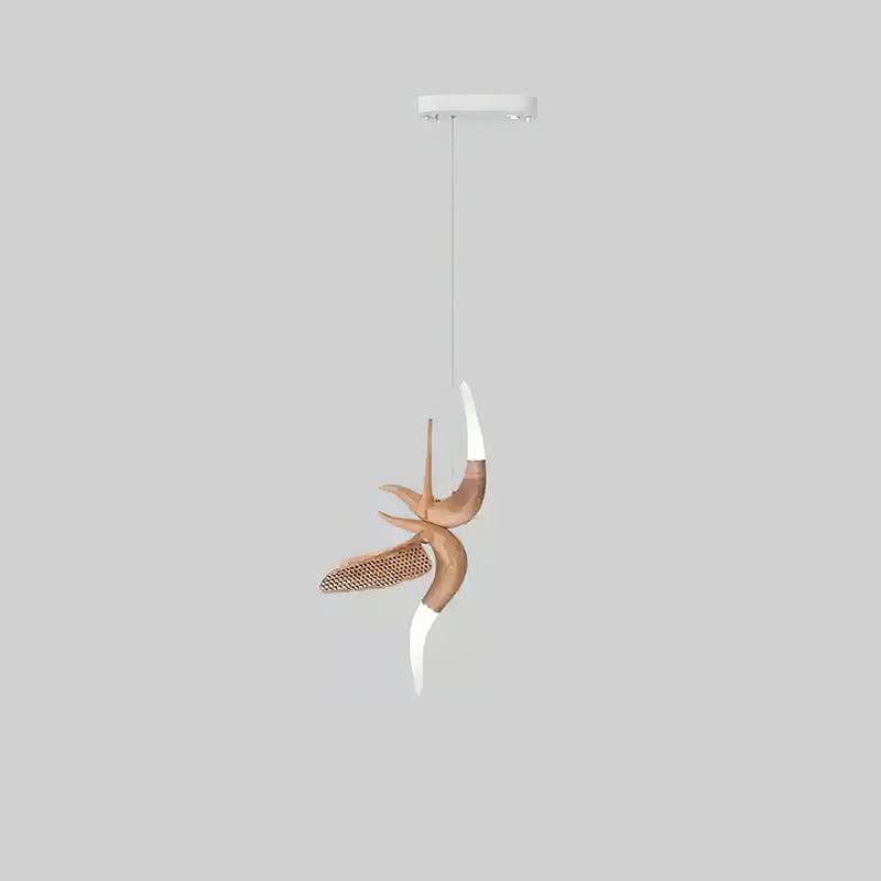 Elegant Dancer Chandelier - Crystal Accents & Adjustable Height