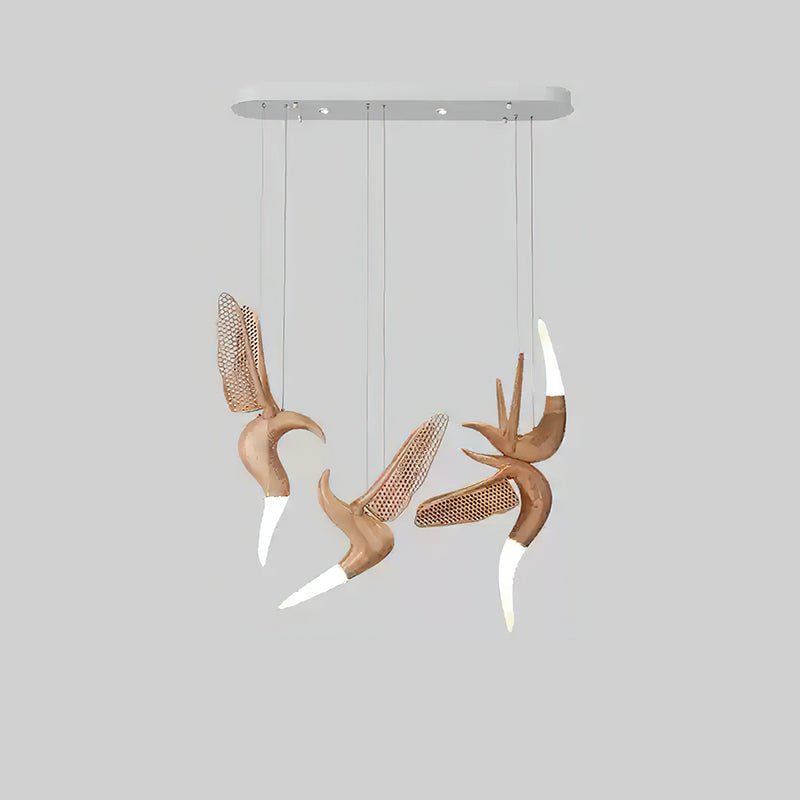 Elegant Dancer Chandelier - Crystal Accents & Adjustable Height
