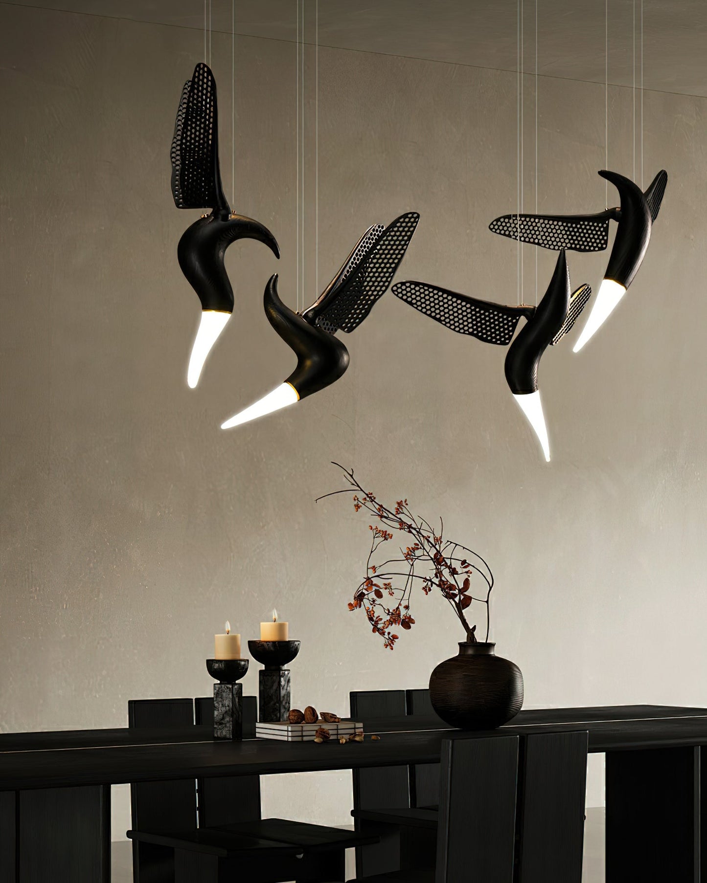 Elegant Dancer Chandelier - Crystal Accents & Adjustable Height