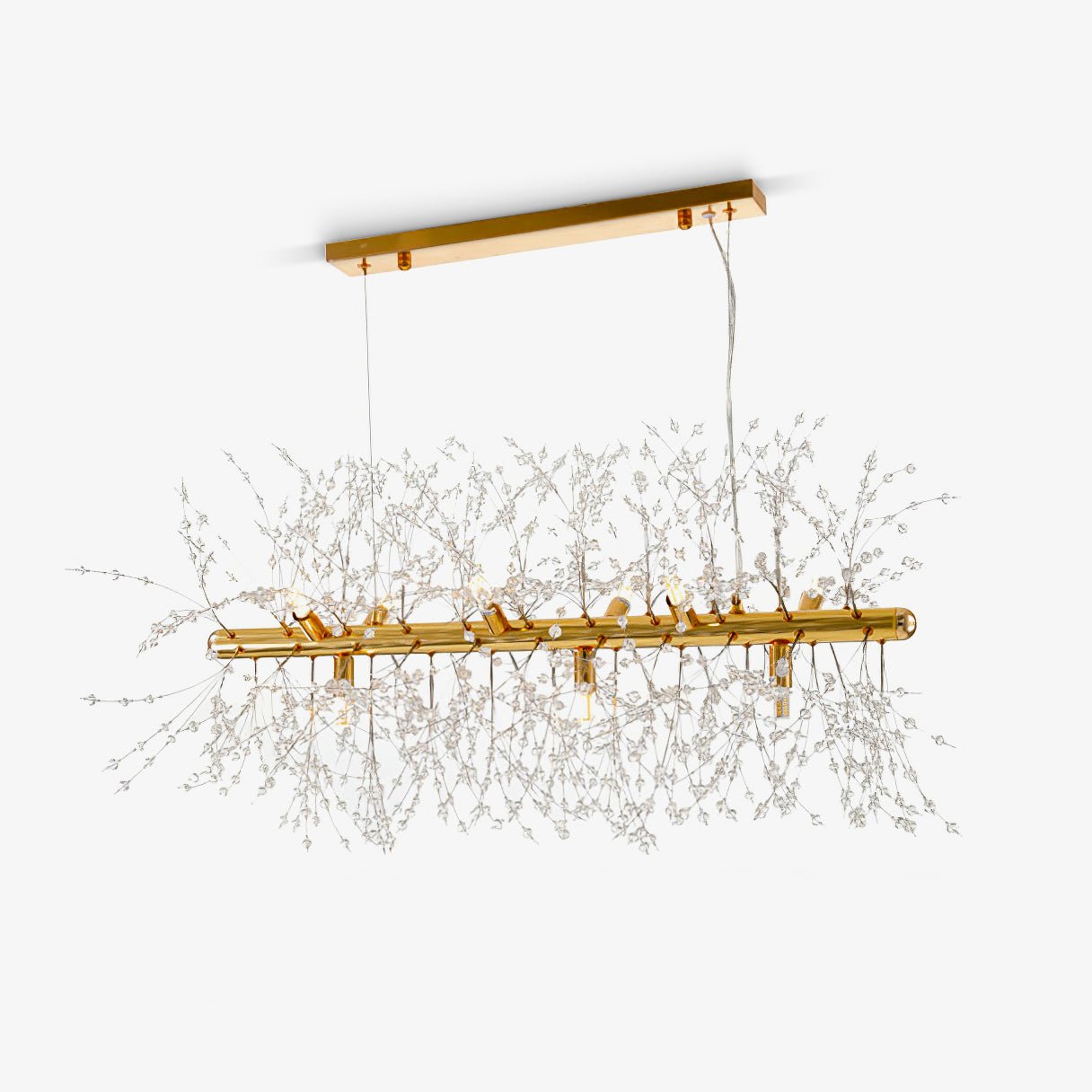 Dandelion Chandelier - Elegant Lighting Fixture with Adjustable Bright