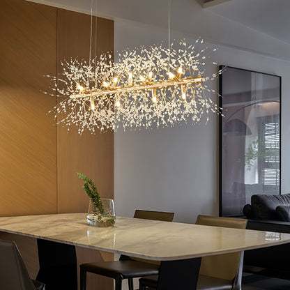 Dandelion Chandelier - Elegant Lighting Fixture with Adjustable Bright