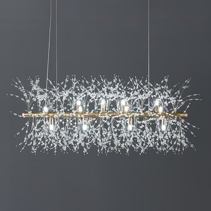 Dandelion Chandelier - Elegant Lighting Fixture with Adjustable Bright