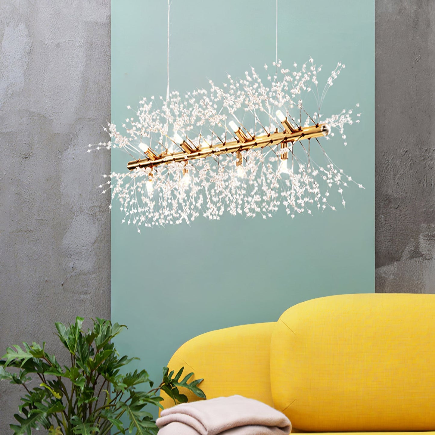 Dandelion Chandelier - Elegant Lighting Fixture with Adjustable Bright