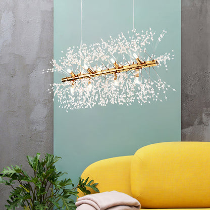 Dandelion Chandelier - Elegant Lighting Fixture with Adjustable Bright