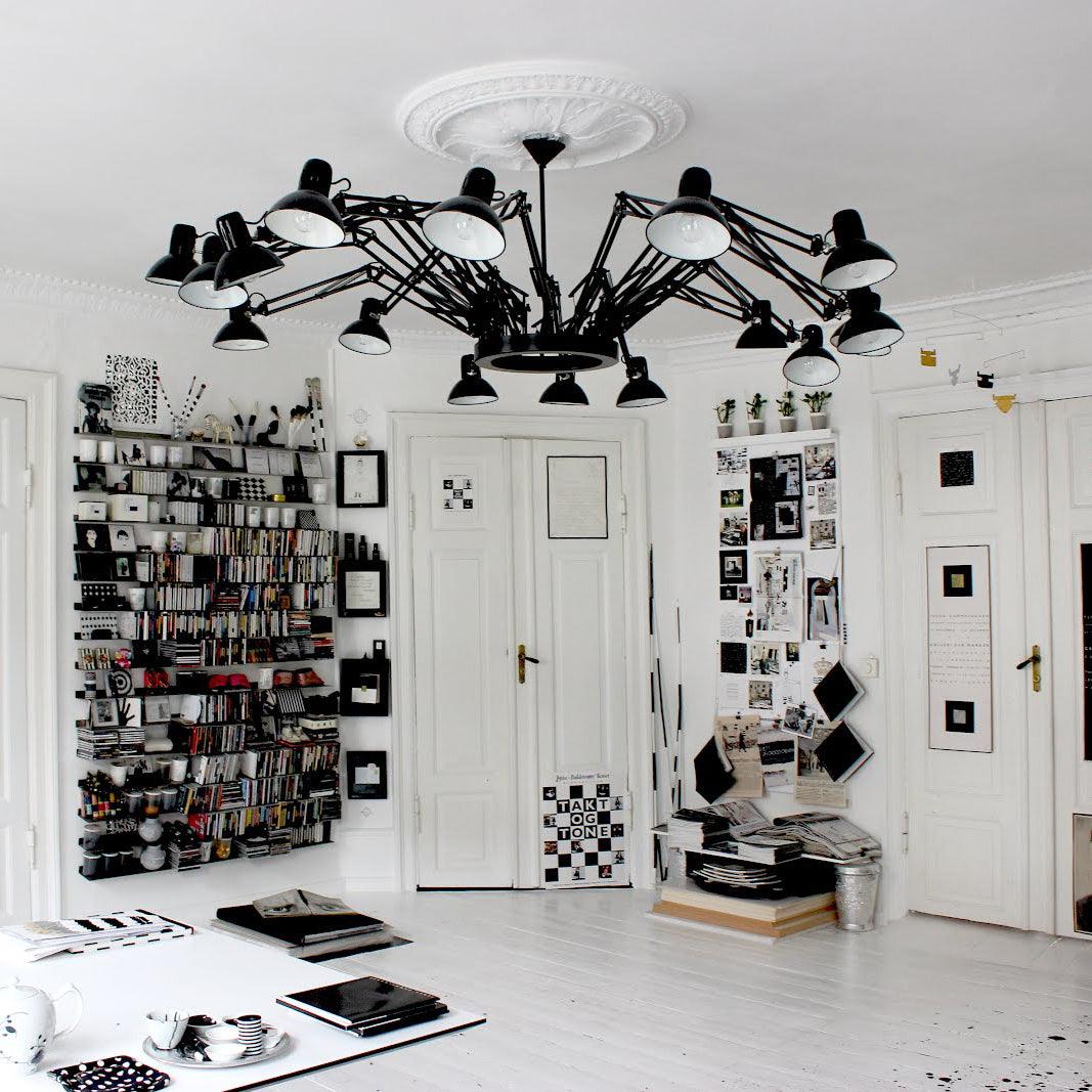 Dear Ingo Chandelier - Modern Design, Adjustable Height, LED Compatibl