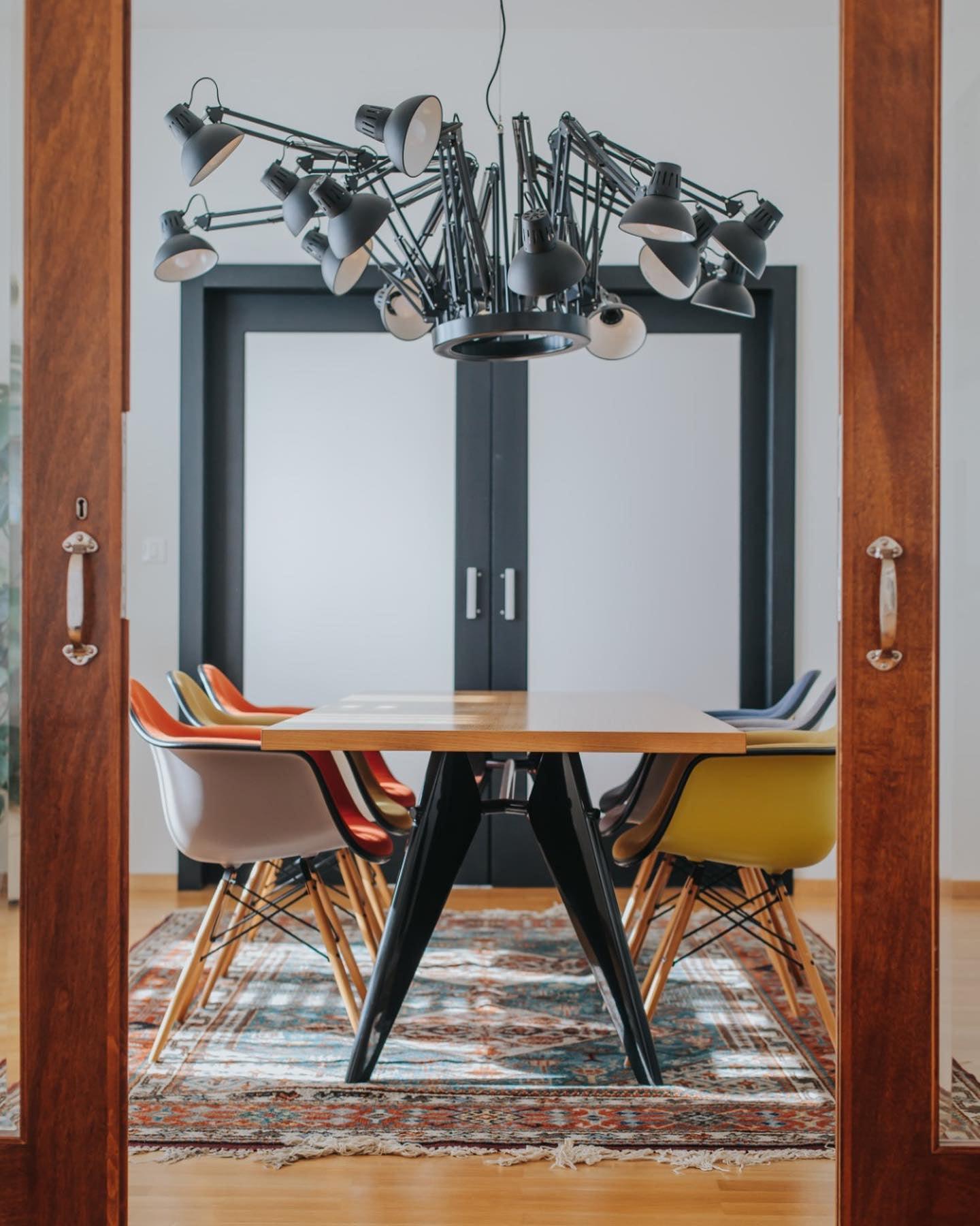 Dear Ingo Chandelier - Modern Design, Adjustable Height, LED Compatibl