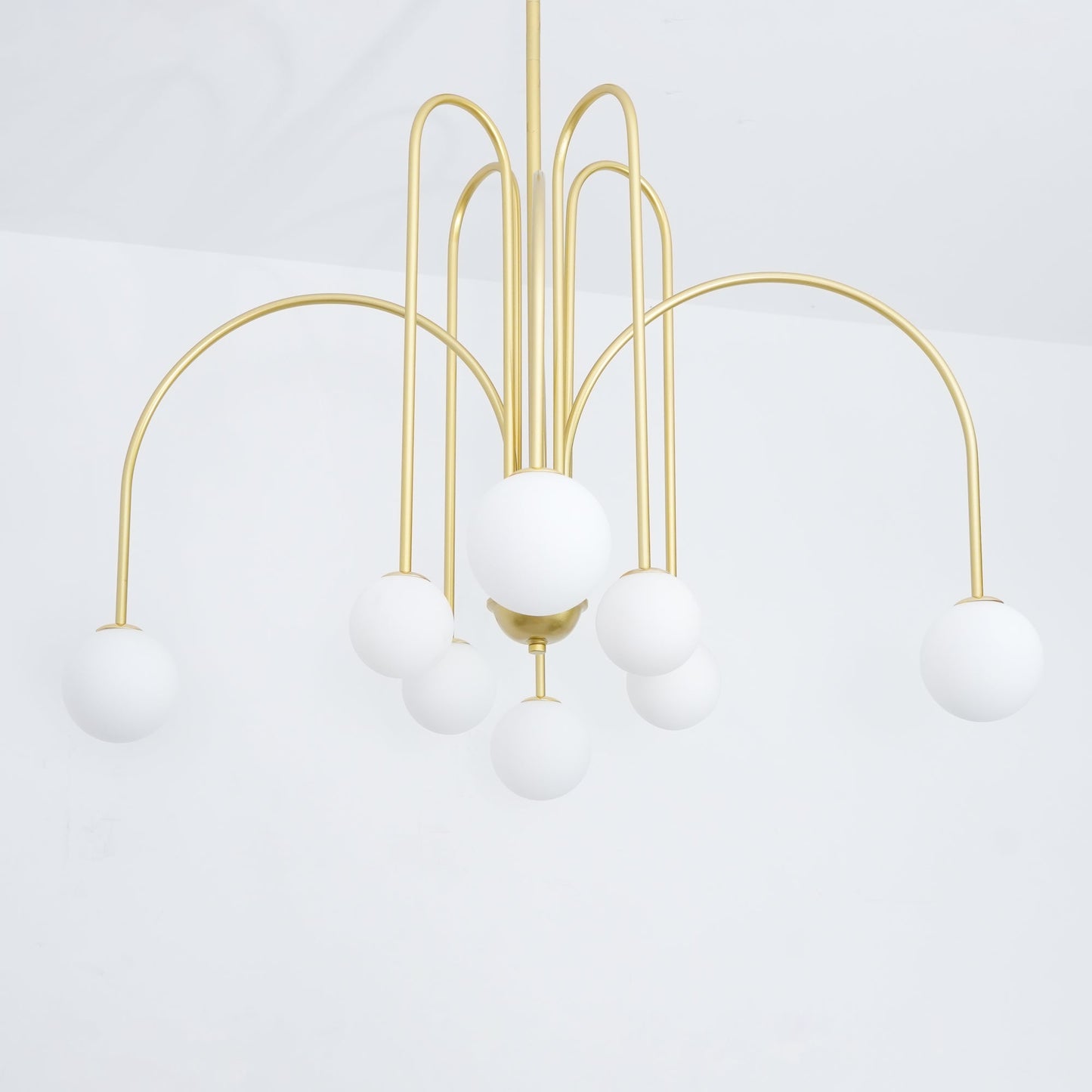 Delaney Chandelier - Elegant Design with Adjustable Height & LED Light