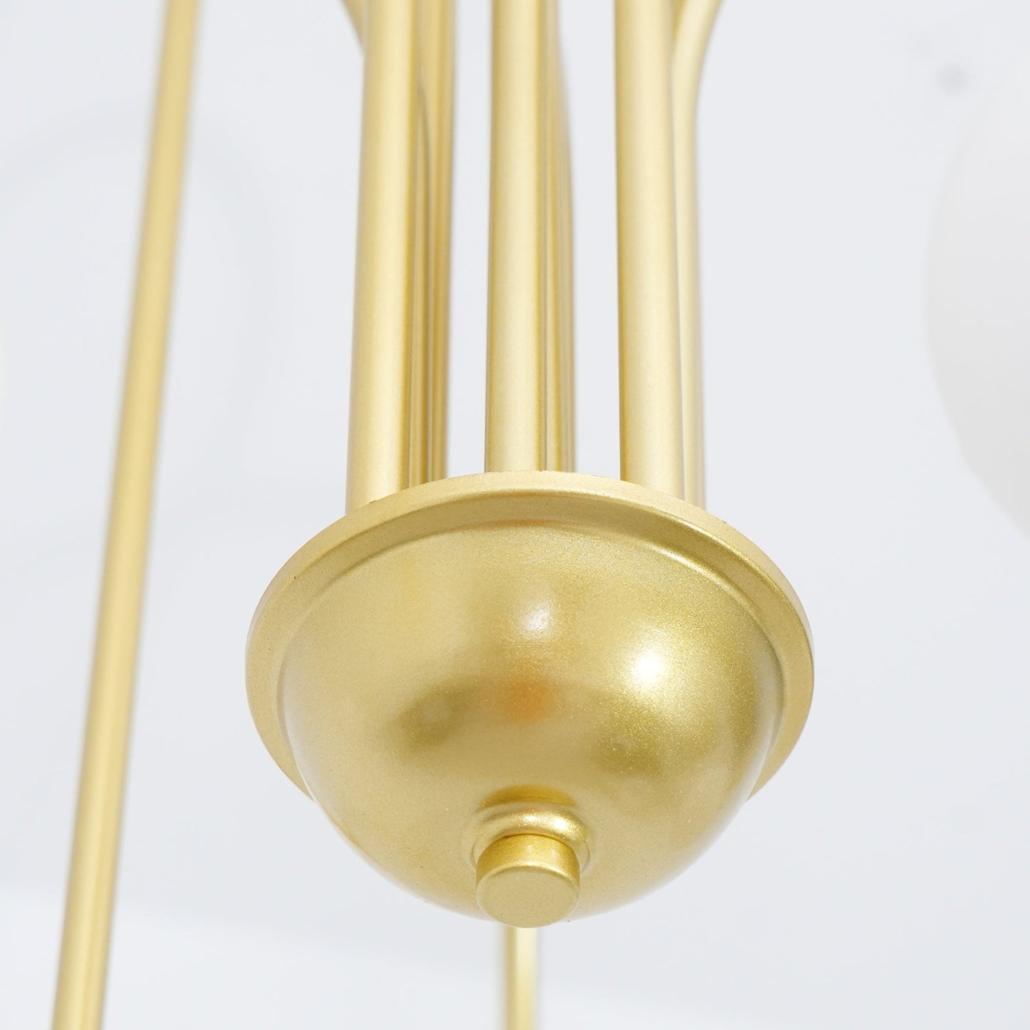 Delaney Chandelier - Elegant Design with Adjustable Height & LED Light