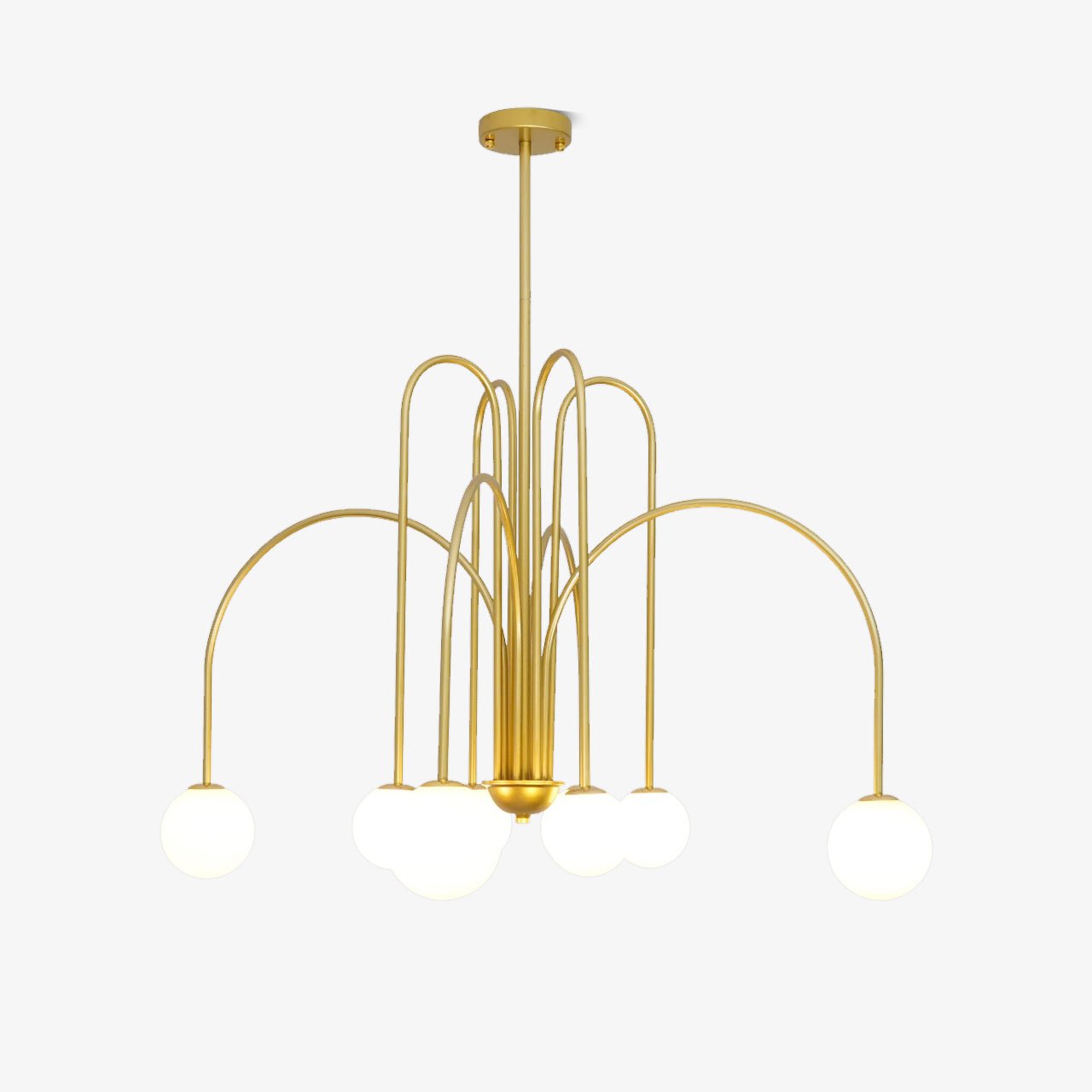 Delaney Chandelier - Elegant Design with Adjustable Height & LED Light