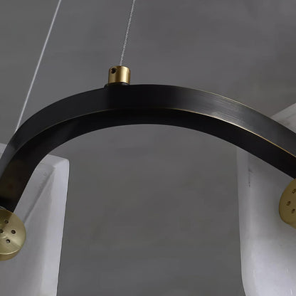 Delia Alabaster Chandelier - Elegant Design with Adjustable Height & L