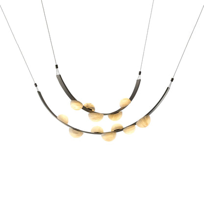 Dew Drops Alabaster Chandelier - Elegant Design with Adjustable Height