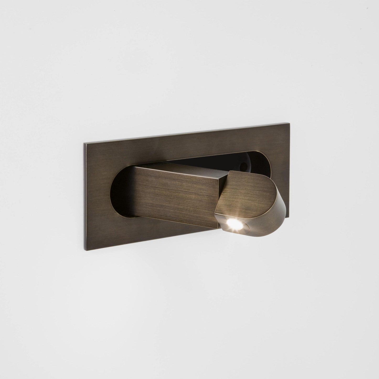 Sleek LED Bedside Reading Light with Adjustable Brightness and Touch C