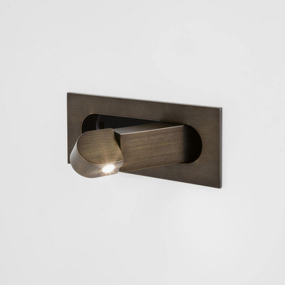 Sleek LED Bedside Reading Light with Adjustable Brightness and Touch C
