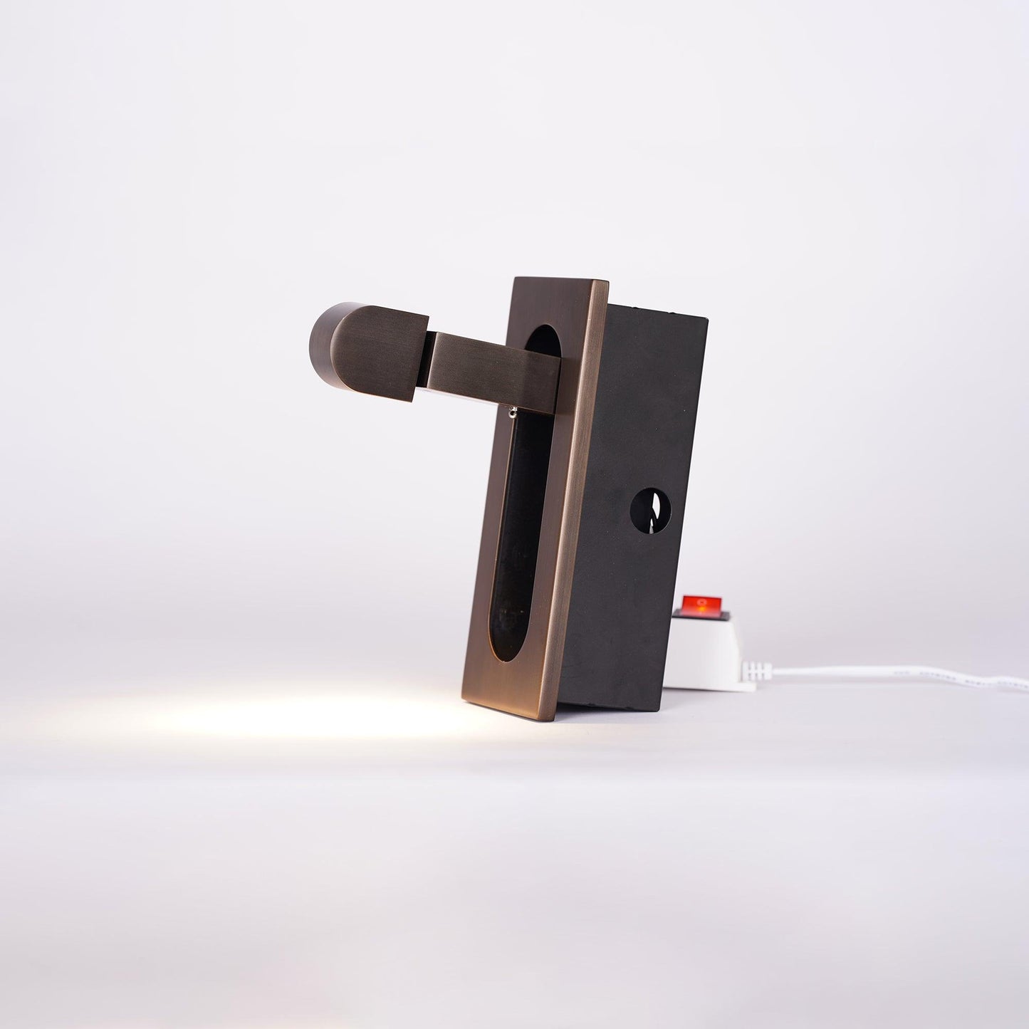 Sleek LED Bedside Reading Light with Adjustable Brightness and Touch C