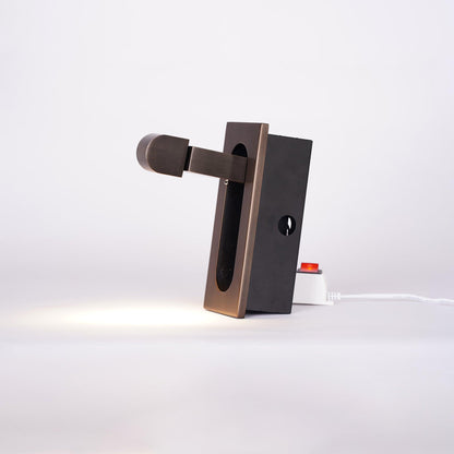 Sleek LED Bedside Reading Light with Adjustable Brightness and Touch C