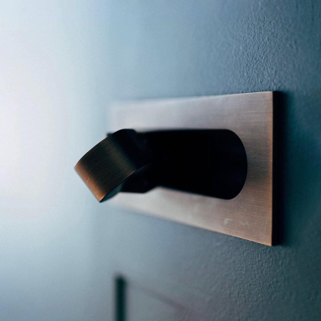 Sleek LED Bedside Reading Light with Adjustable Brightness and Touch C