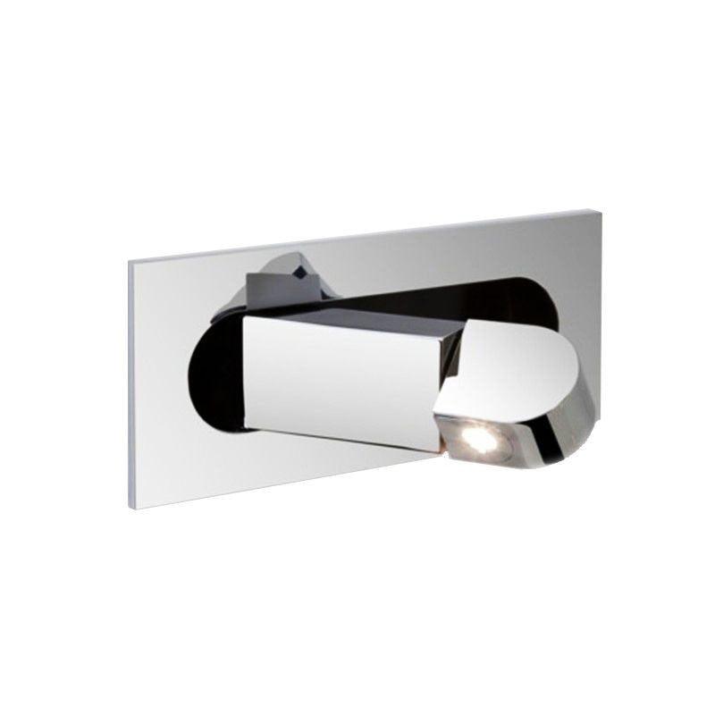 Sleek LED Bedside Reading Light with Adjustable Brightness and Touch C