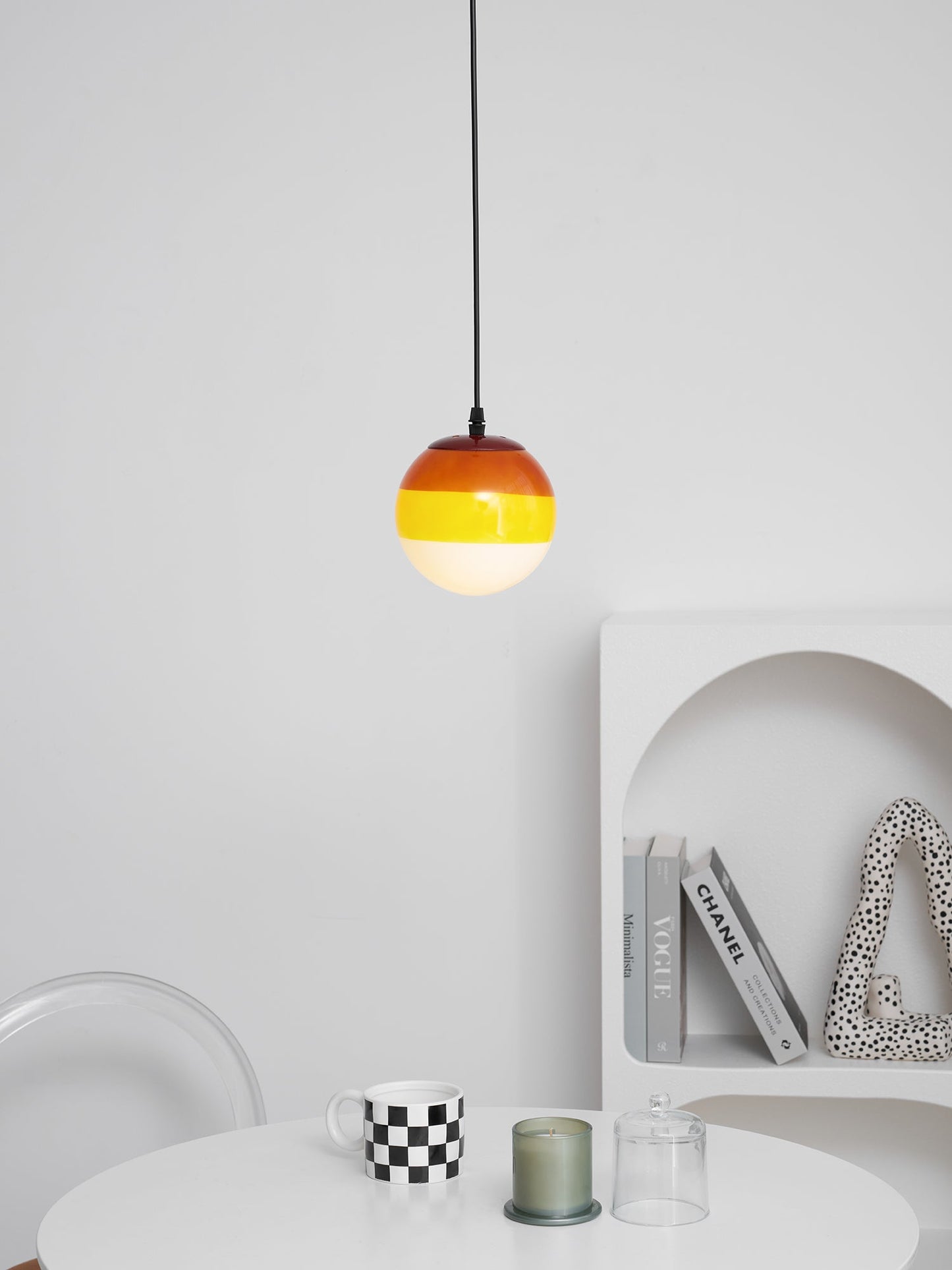 Modern Dipping Pendant Light - Adjustable Height, Energy Efficient Des