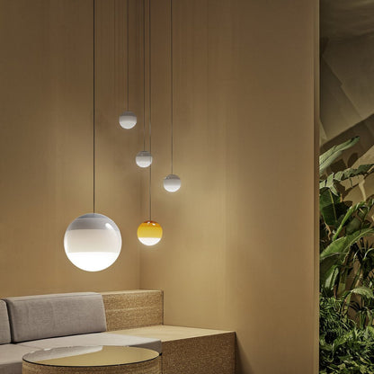 Modern Dipping Pendant Light - Adjustable Height, Energy Efficient Des