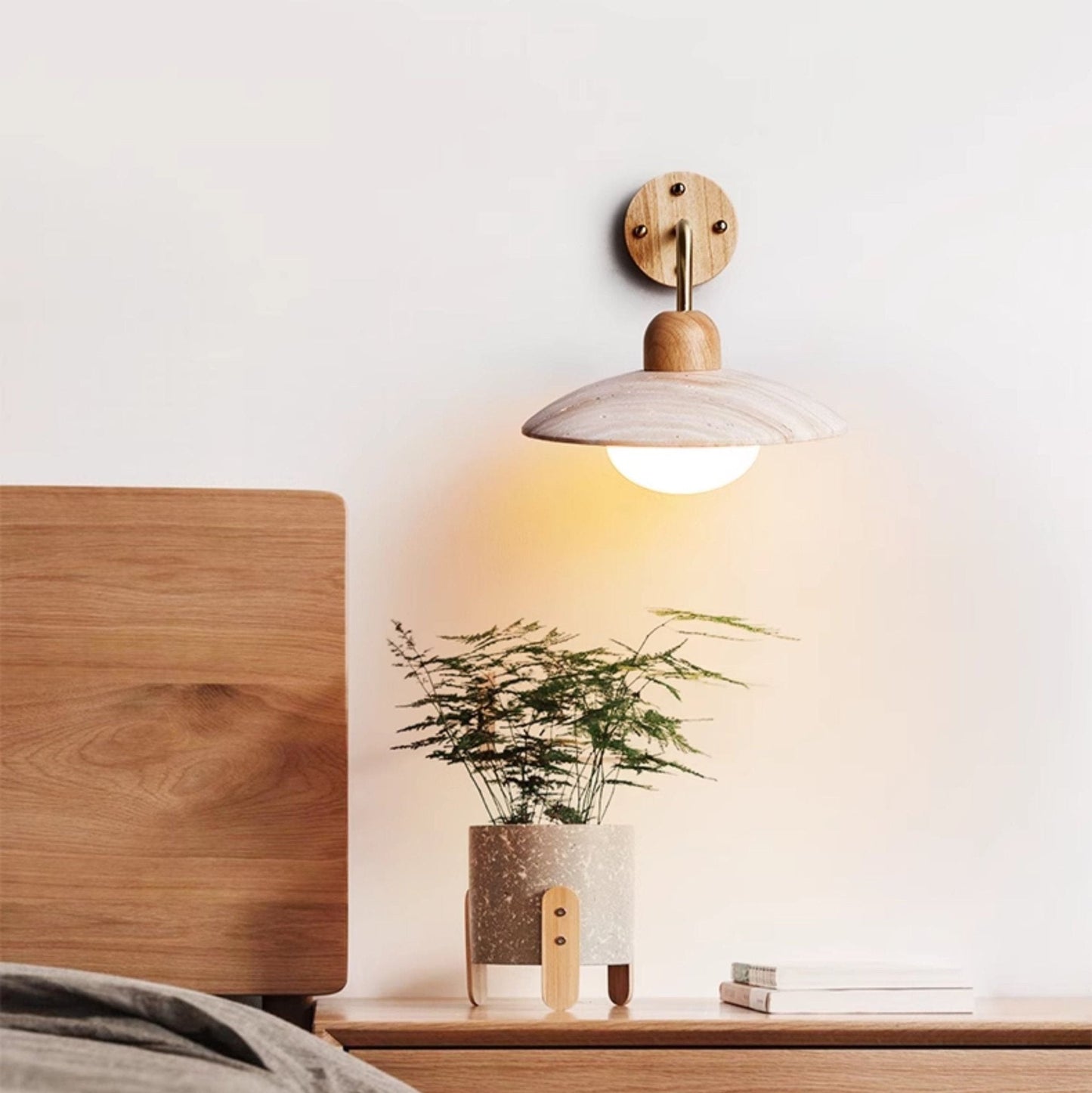 Professional Dome Arm Wall Lamp with Adjustable Angle and Energy-Effic