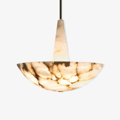 Domus Alabaster Chandelier - Elegant Design with Adjustable Height & L