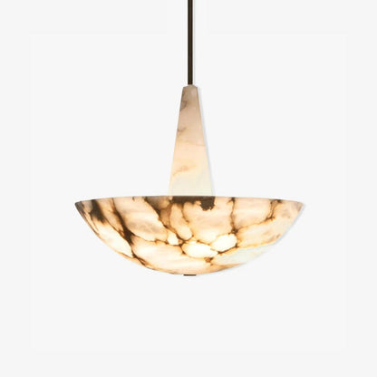 Domus Alabaster Chandelier - Elegant Design with Adjustable Height & L
