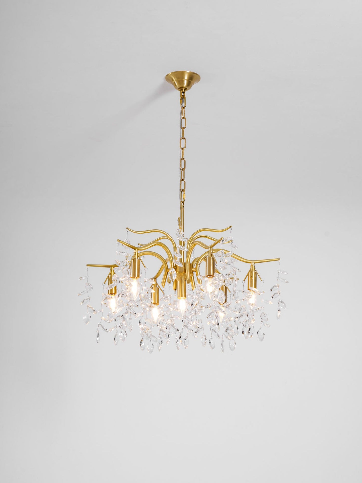 Dorale Chandelier - Elegant Design with Adjustable Brightness & Energy