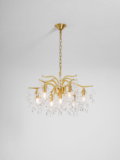 Dorale Chandelier - Elegant Design with Adjustable Brightness & Energy