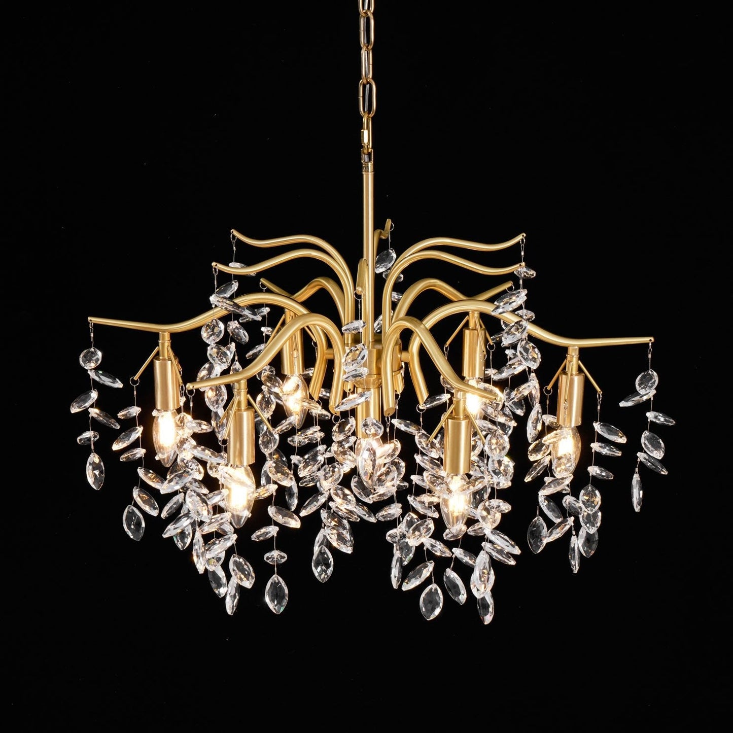 Dorale Chandelier - Elegant Design with Adjustable Brightness & Energy