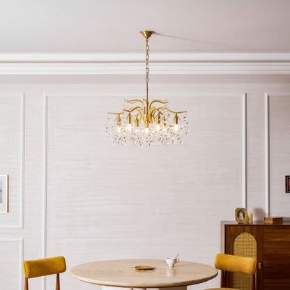 Dorale Chandelier - Elegant Design with Adjustable Brightness & Energy