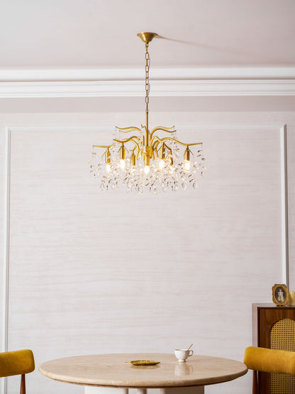 Dorale Chandelier - Elegant Design with Adjustable Brightness & Energy