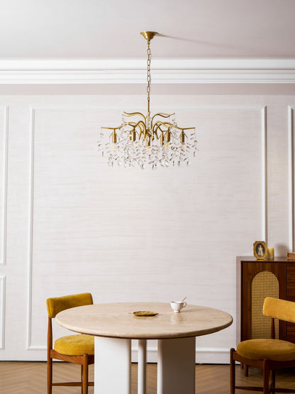 Dorale Chandelier - Elegant Design with Adjustable Brightness & Energy