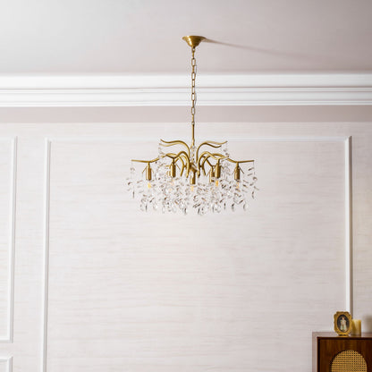 Dorale Chandelier - Elegant Design with Adjustable Brightness & Energy