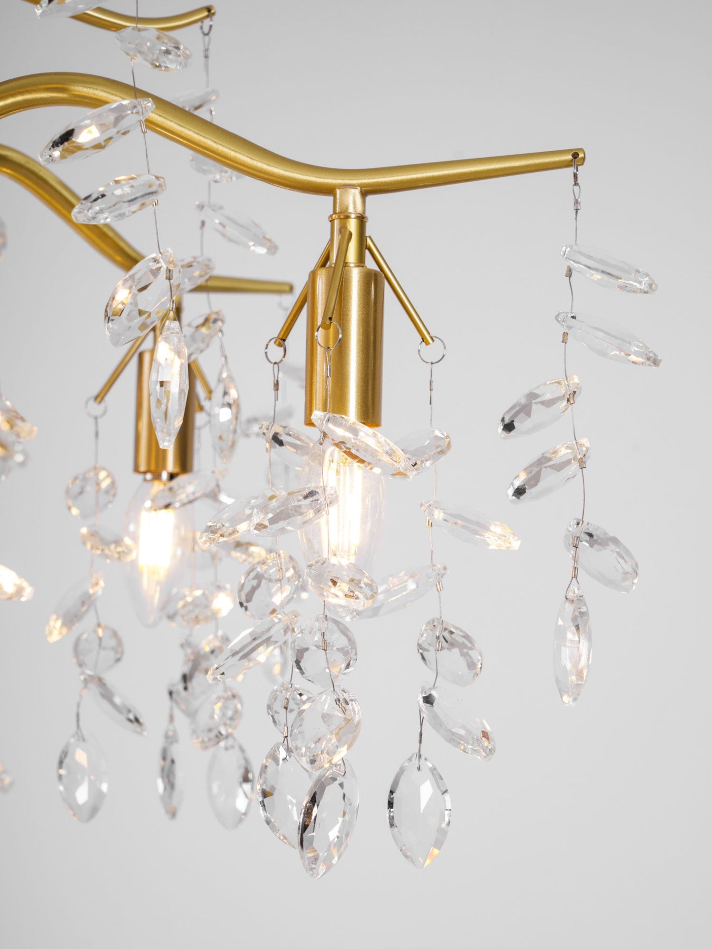 Dorale Chandelier - Elegant Design with Adjustable Brightness & Energy