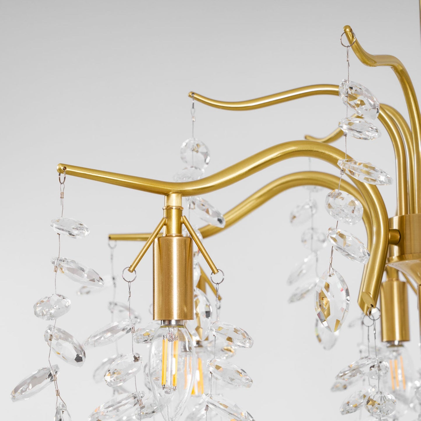 Dorale Chandelier - Elegant Design with Adjustable Brightness & Energy