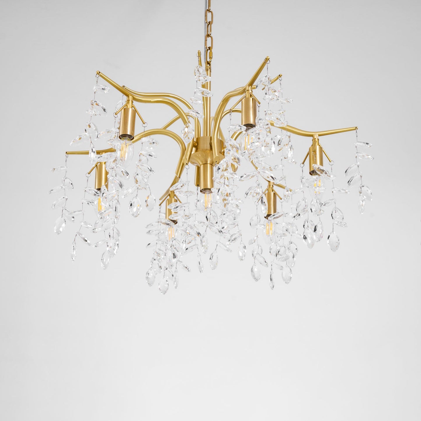 Dorale Chandelier - Elegant Design with Adjustable Brightness & Energy