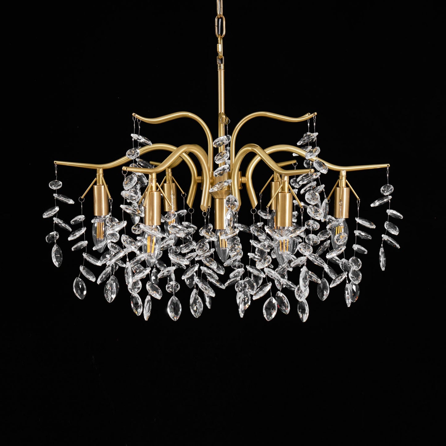 Dorale Chandelier - Elegant Design with Adjustable Brightness & Energy