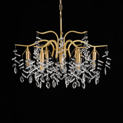 Dorale Chandelier - Elegant Design with Adjustable Brightness & Energy