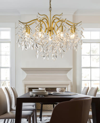 Dorale Chandelier - Elegant Design with Adjustable Brightness & Energy